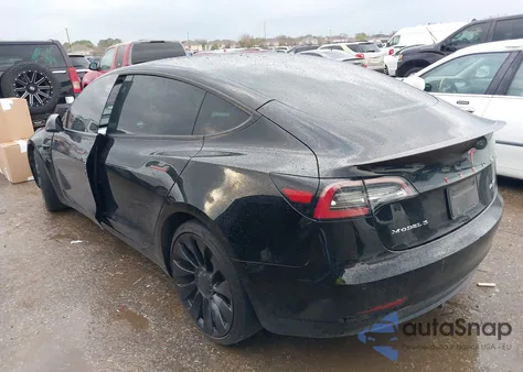 2022 Tesla Model 3 Performance Dual Motor All-Wheel Drive из США, поврежденный, VIN 5YJ3E1EC9NF239806